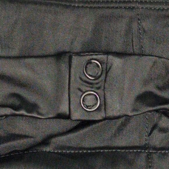 Andie Corsica One Piece Black Open Back Snap Closure Swimwear Bathing Suit S New - Picture 6 of 12